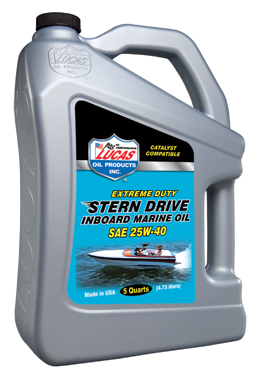 Lucas Oil Products Stern Drive Inboard Engine Oil SAE 25W-40 10814
