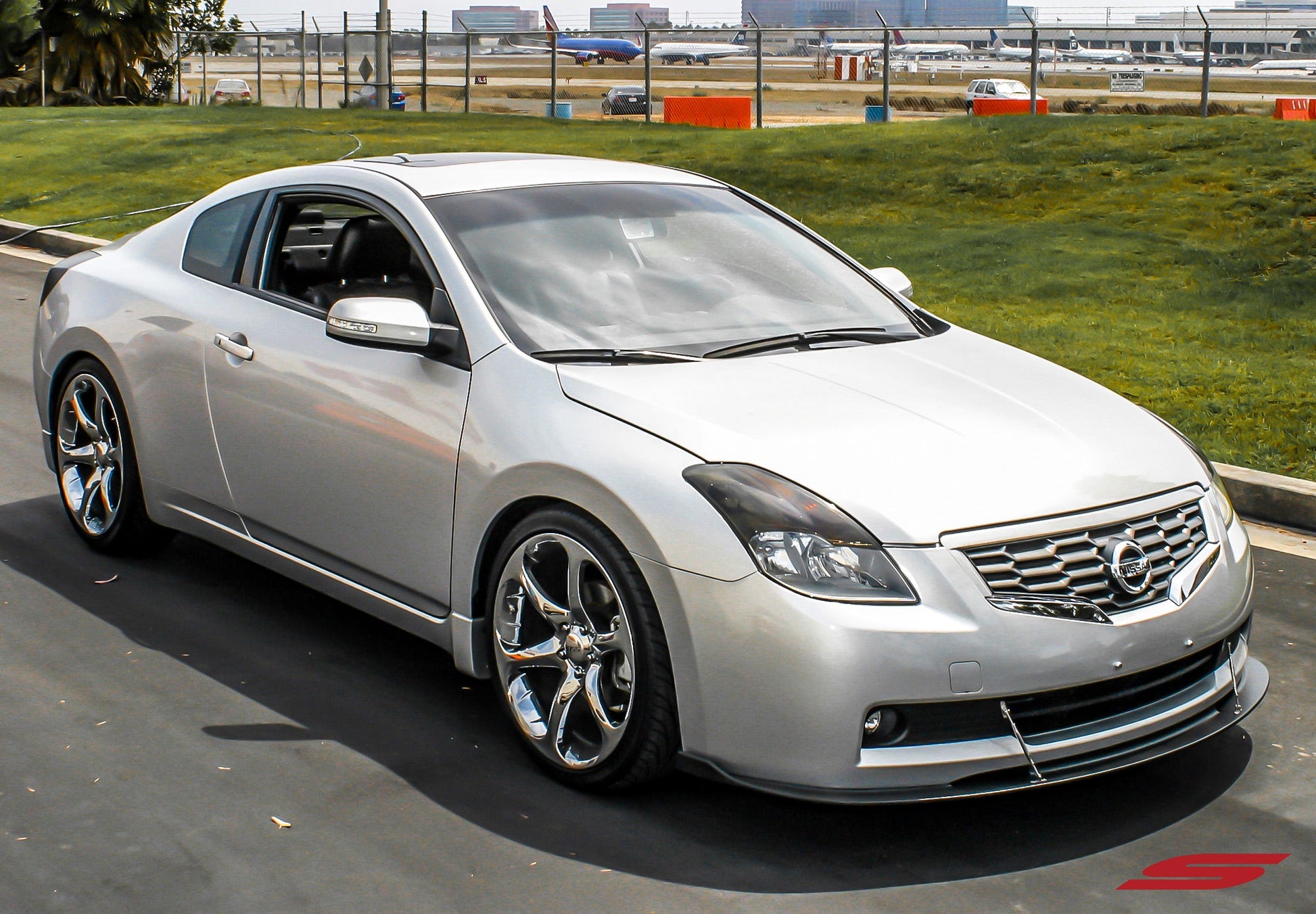 2008-2009 Nissan Altima Coupe STILLEN Front Splitter - 108344SP