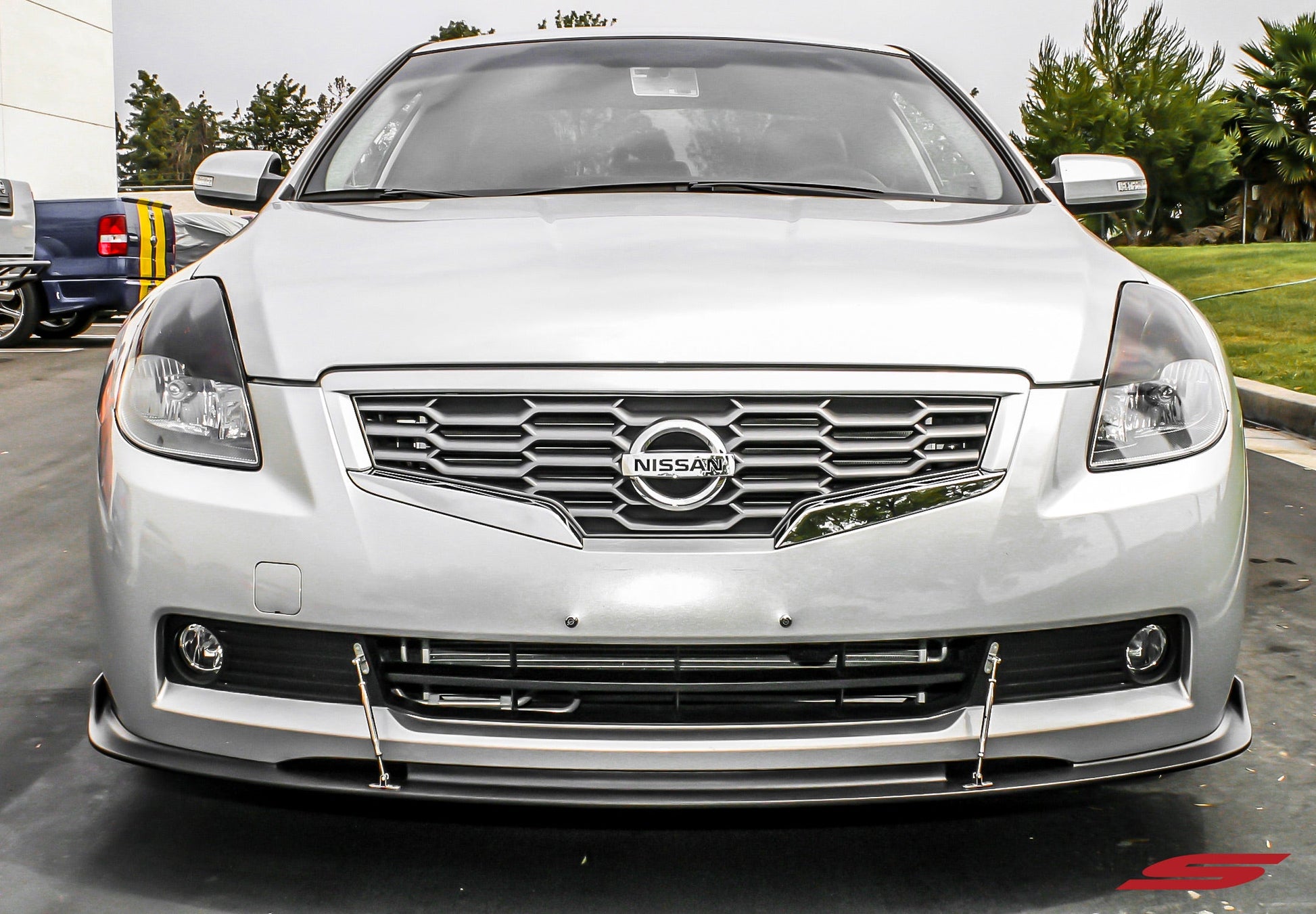 2008-2009 Nissan Altima Coupe STILLEN Front Splitter - 108344SP