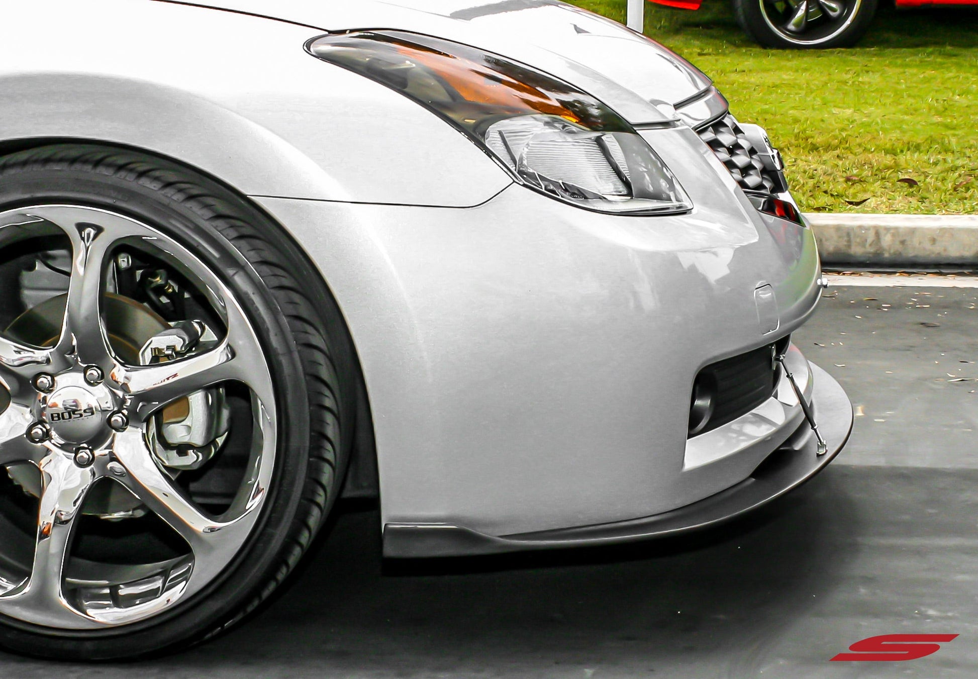 2008-2009 Nissan Altima Coupe STILLEN Front Splitter - 108344SP