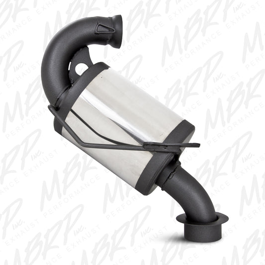 MBRP Exhaust MBRP Powersports Snowmobile Trail Muffler 1095306