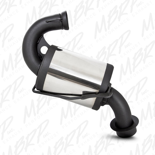 MBRP Exhaust MBRP Powersports Snowmobile Trail Muffler 1097526