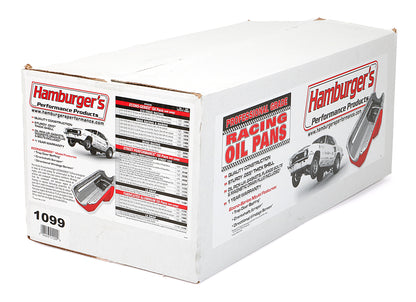 HAMBURGER'S PERFORMANCE PRODUCTS ECONO-SERIES OIL PAN; SB CHEVY (283-400) 1955-79-INTO S10 SWAP- DRAG RACE; 7 QTS.; WET SUMP 1099