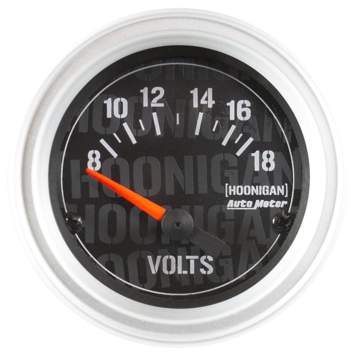 AutoMeter 2-1/16 in. VOLTMETER 0-16V SPEK-PRO BLACK/CHROME P344318