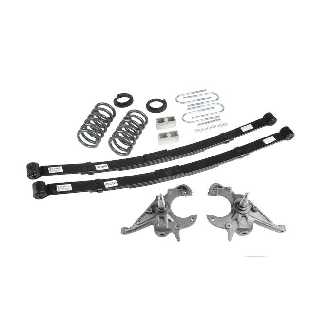 BELLTECH 631 LOWERING KITS Front And Rear Complete Kit W/O Shocks 1995-1997 Chevrolet Blazer/Jimmy 4 cyl. 4 in. or 5 in. F/5 in. R W/O Shocks