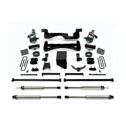 Fabtech 6" PERF SYS W/DLSS SHKS 01-10 GM C/K2500HD C/K3500 NON DUALLY K1014DL