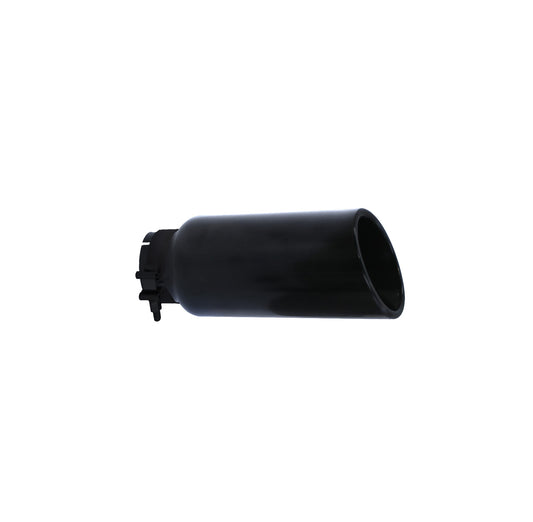 Go Rhino GRT3410B Black Powder Coated Stainless Steel Exhaust Tip Textured Black