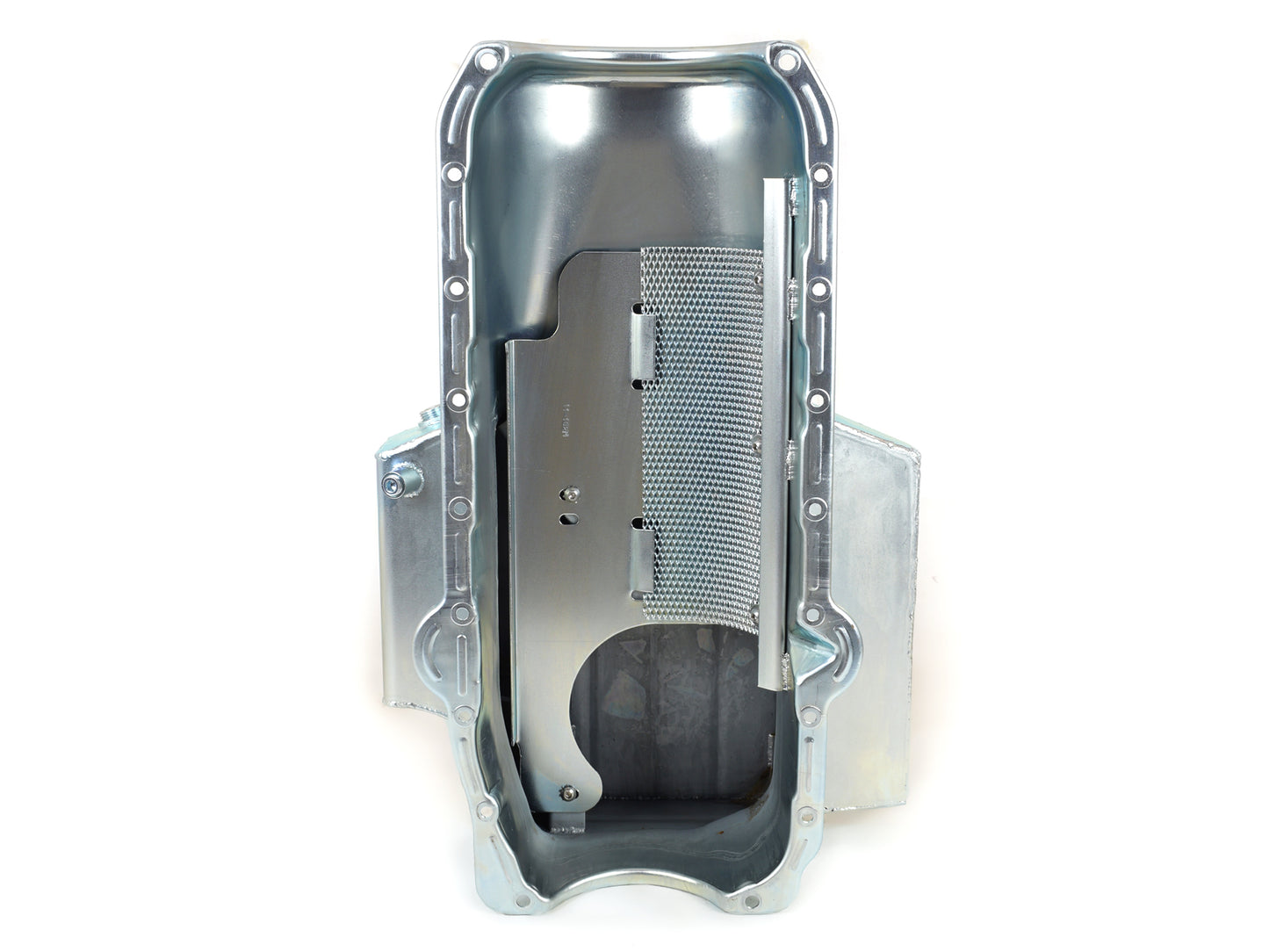 Canton 11-102M Oil Pan Small Block Chevy Shallow Circle Track 12" Long Sump