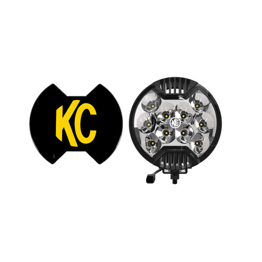 KC HiLiTES 6 inch SlimLite LED - Single Light - 50W Spot Beam 1100