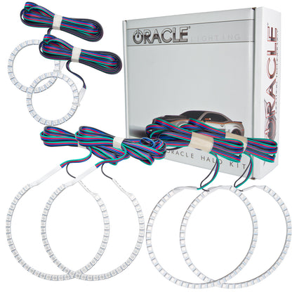 Oracle Lighting 1118-330 - Dodge Charger 2005-2010 ORACLE ColorSHIFT Triple Ring Halo Kit