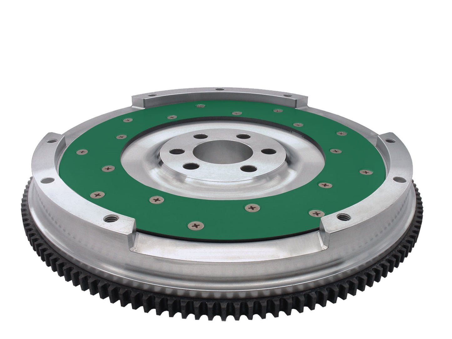Fidanza Performance Flywheel-Aluminum PC Au6; High Performance; Lightweight With Replaceable Friction 112441