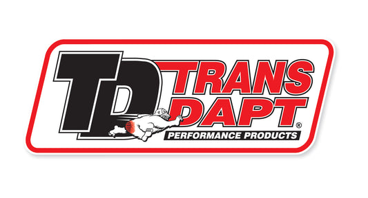 Trans-Dapt Performance Dapt Contingency Decal; Vinyl; 10.50 In. X 3.375 In. (One Decal) 11296