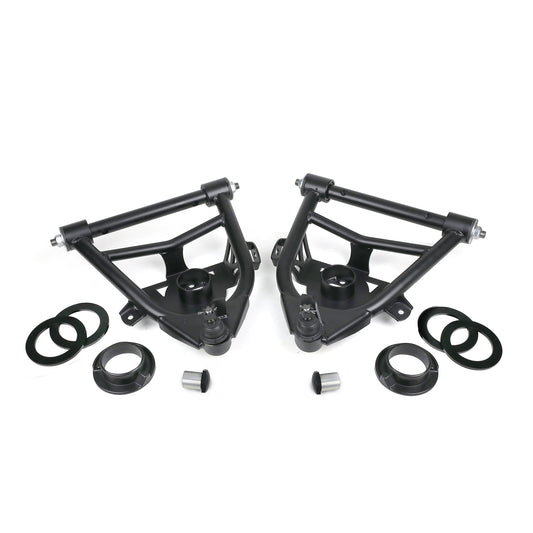 Ridetech Front lower StrongArms for 1963-1970 C10. For use with stock style spring. 11342199