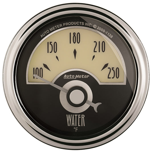 AutoMeter 2-1/16 in. WATER TEMPERATURE 100-250 Fahrenheit CRUISER AD 1136