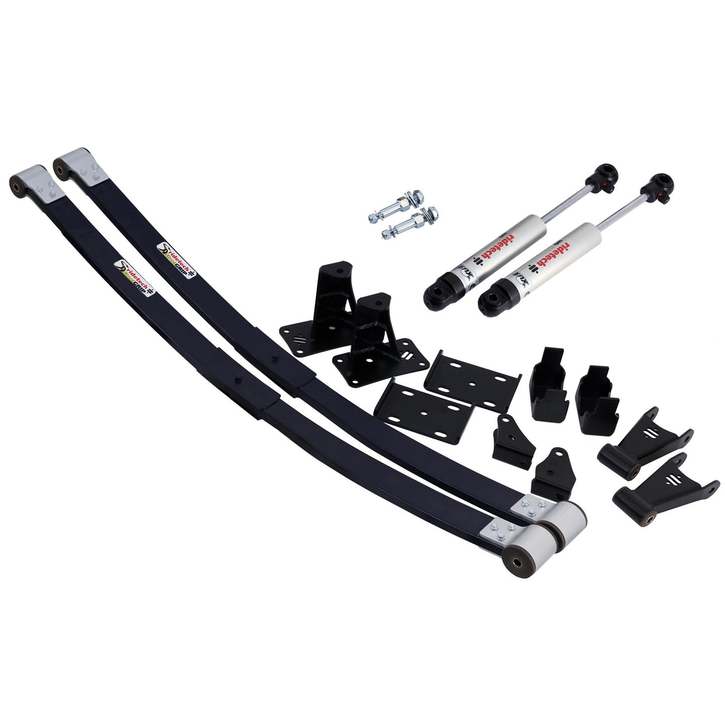 Ridetech Composite leaf springs and HQ shocks for 1973-1987 C10. 11364810