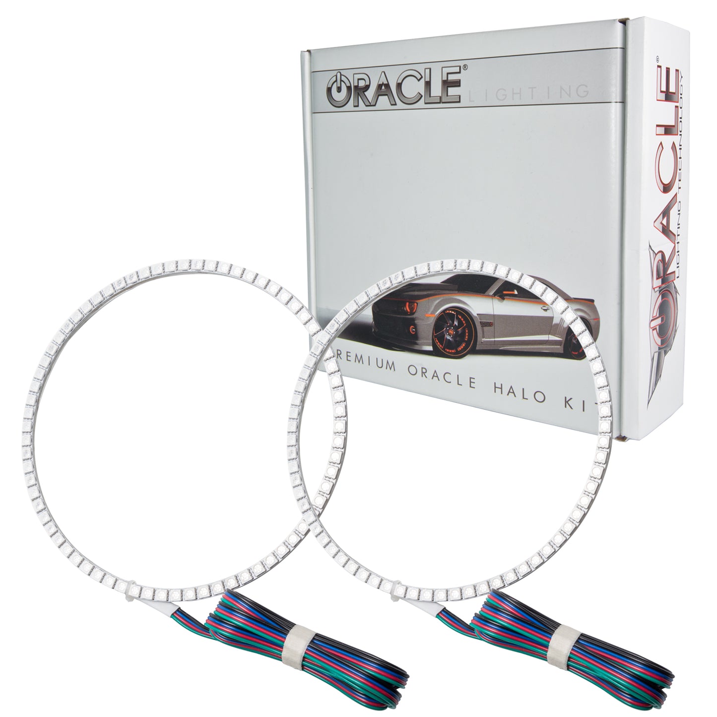 Oracle Lighting 1160-333 - Ford Mustang GT 2005-2009 ORACLE LED Fog Halo Kit