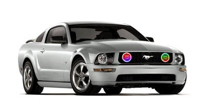 Oracle Lighting 1160-333 - Ford Mustang GT 2005-2009 ORACLE LED Fog Halo Kit