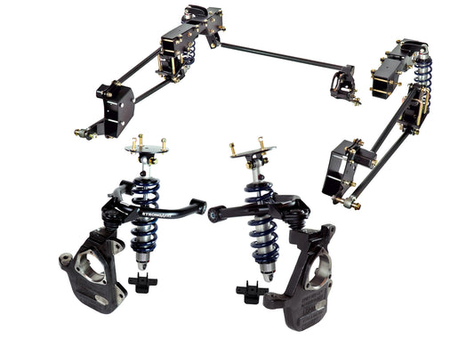 Ridetech HQ Coil-Over System for 2007-2016 Silverado 1500 4WD w/ OE cast steel arms. 11700203