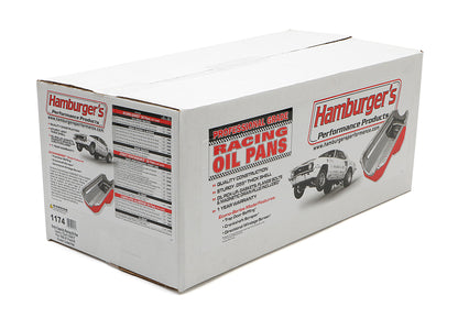 HAMBURGER'S PERFORMANCE PRODUCTS SB FORD OIL PAN STREET/STRIP 1965-1987 351W 7QT FRONT SUMP 1174