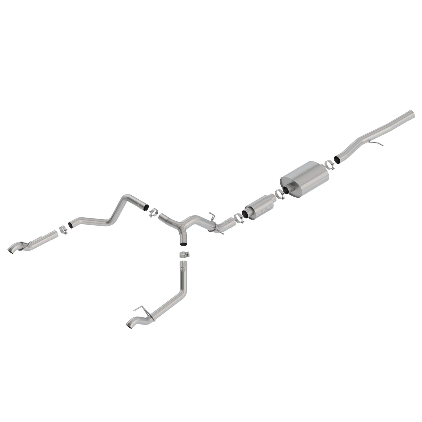 Borla Silverado/ Sierra 1500 2019-2022 Cat-Back(tm) Exhaust System S-Type 140773