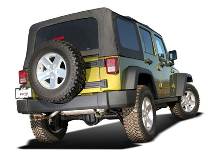 Borla 2007-2011 Jeep Wrangler JK/ JKU Axle-Back Exhaust System Touring 11755