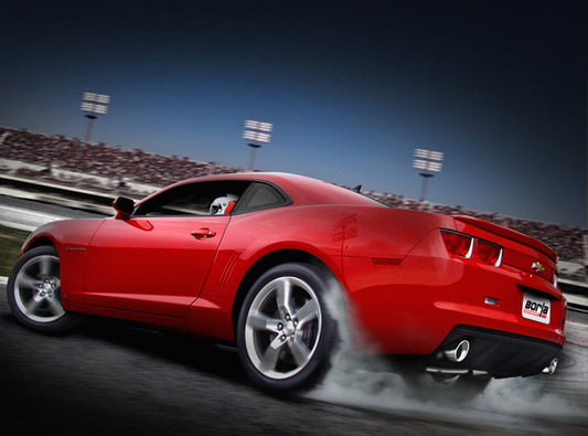 Borla 2010-2013 Chevrolet Camaro V6 (EXCEPT 2013 quad-tip RS) Axle-Back Exhaust System Touring 11776