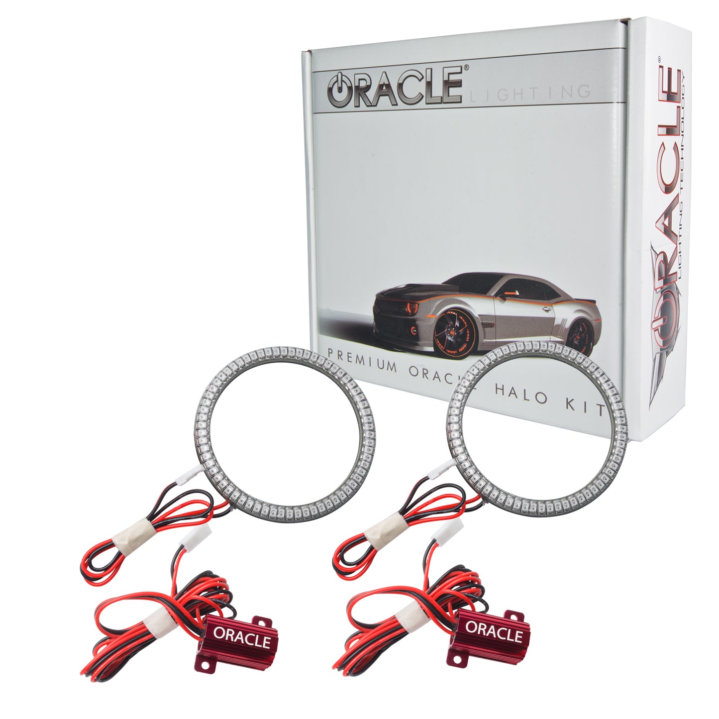 Oracle Lighting 1190-001 - Chevy Camaro 2014-2015 ORACLE WP LED Projector Fog Halo Kit