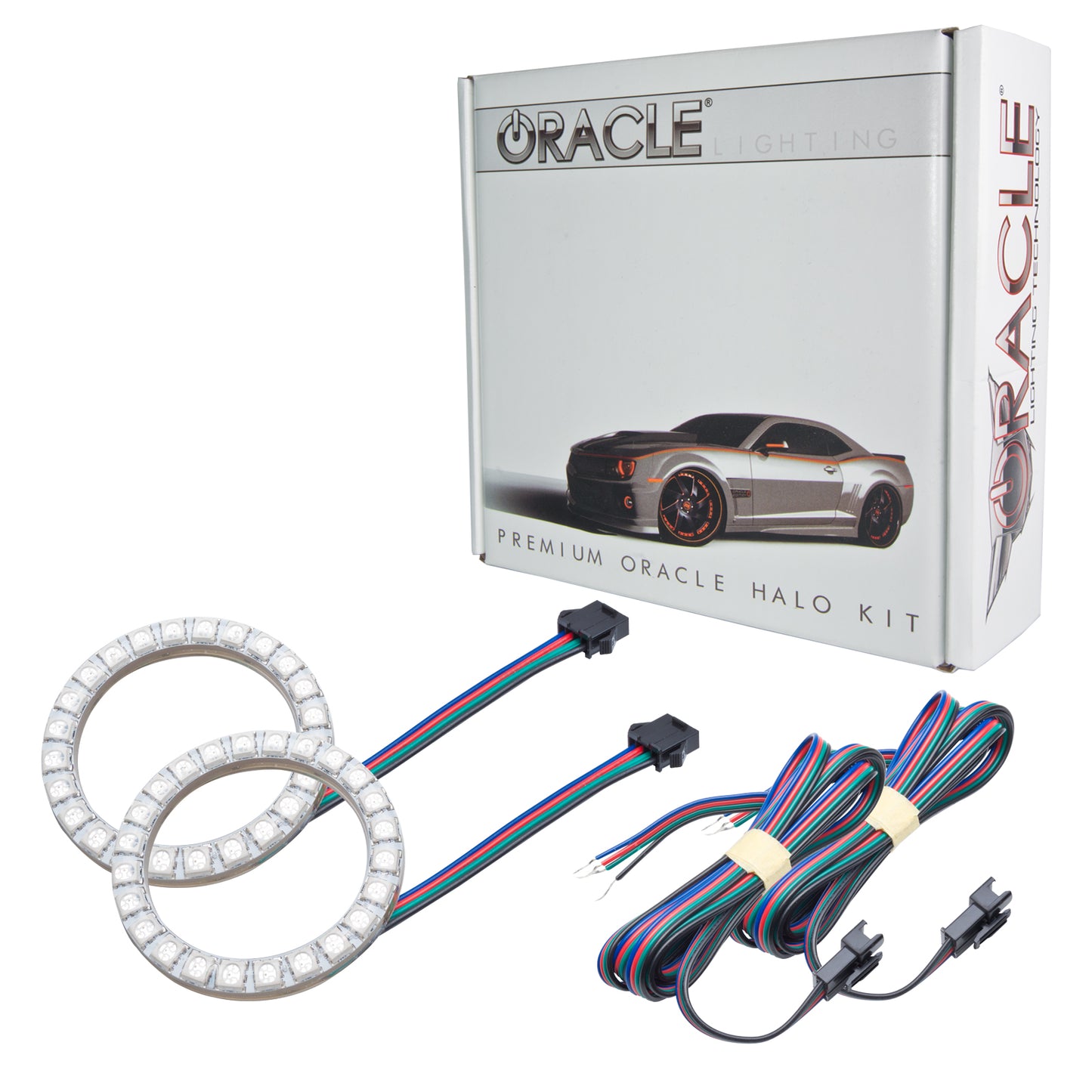 Oracle Lighting 1190-333 - Chevy Camaro 2014-2015 ORACLE WP LED Projector Fog Halo Kit