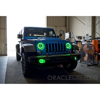 Oracle Lighting 3943-004 - Jeep Wrangler JK 2007-2017 ORACLE LED Waterproof Halo Kit
