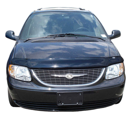 Auto Ventshade 24607 Bugflector II Dark Smoke Hood Shield For 2001-2007 Dodge Caravan/Grand Caravan Chrysler Town/Country