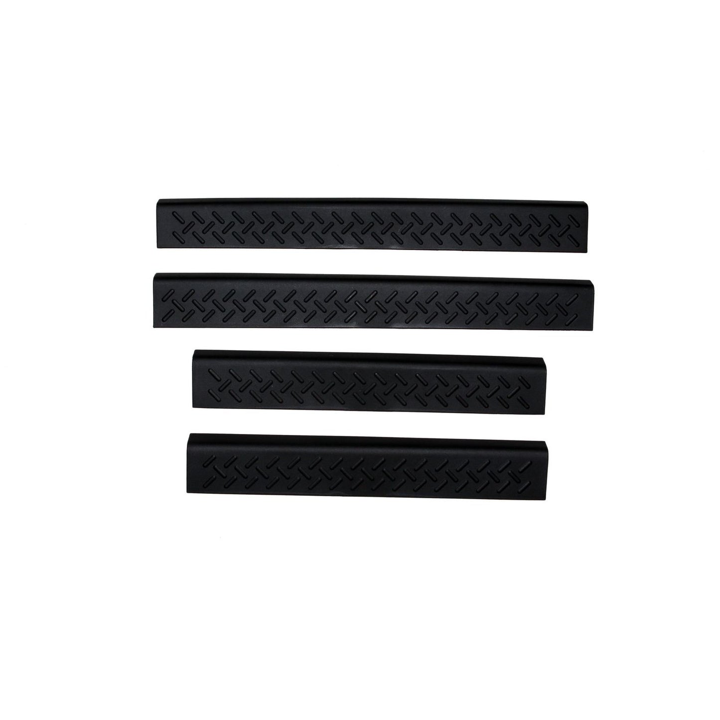 Auto Ventshade 91020 Stepshield Black Door Sill Protector 4-Piece Set For 2005-2009 Dodge Dakota Quad Cab