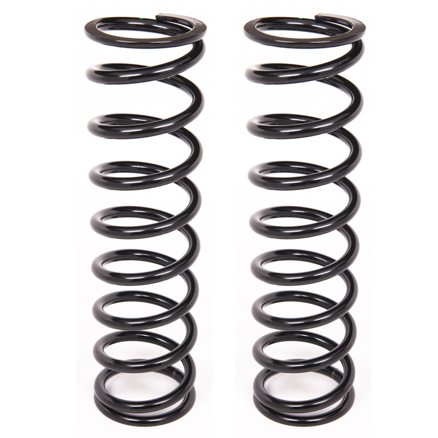 Aldan American Coil-Over-Spring 100 lbs./in. Rate 12 in. Length 2.5 in. I.D. Black Pair 12-100BK2