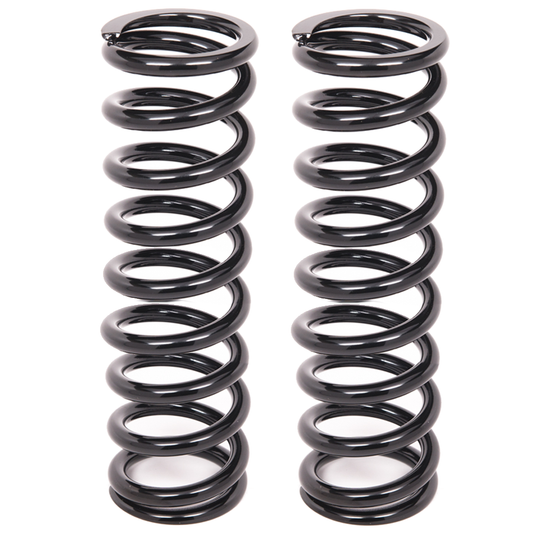 Aldan American Coil-Over-Spring 350 lbs./in. Rate 12 in. Length 2.5 in. I.D. Black Pair 12-350BK2