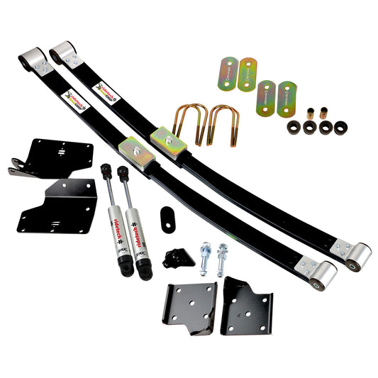 Ridetech Composite leaf springs and HQ shocks for 1967-1970 Mustang. 12104810