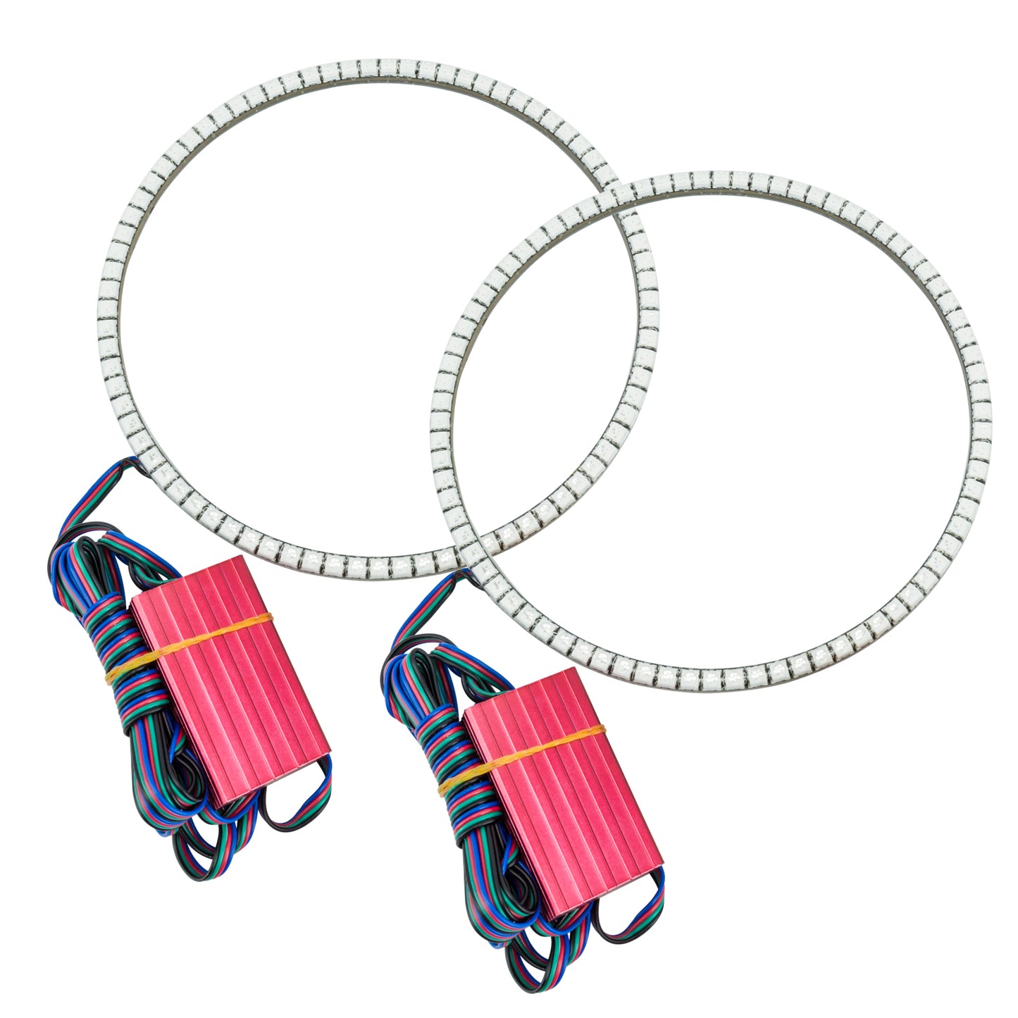 Oracle Lighting 1214-334 - Jeep Wrangler JL 2018-2019 ORACLE LED Waterproof Halo Kit