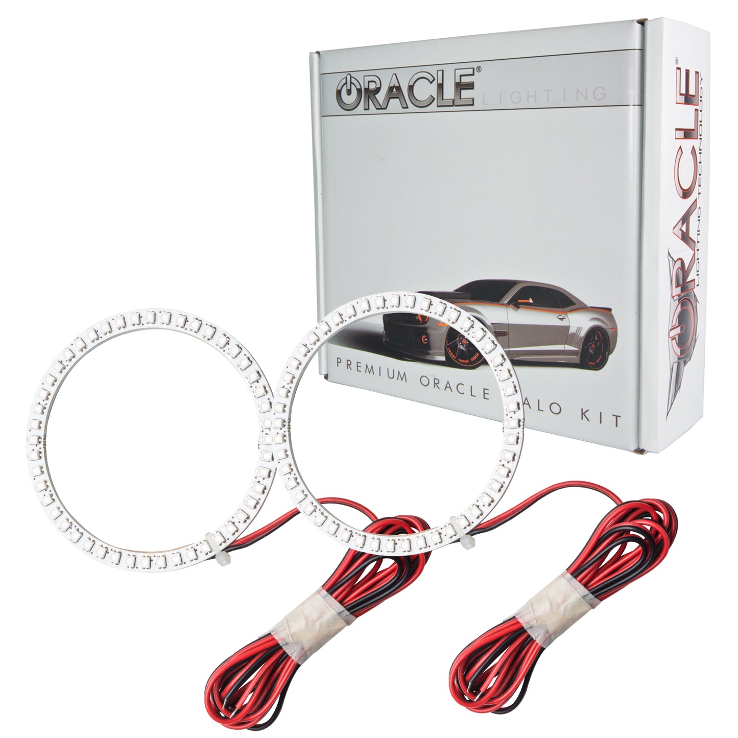 Oracle Lighting 1224-001 - Ford Mustang 2010-2012 ORACLE LED Fog Halo Kit - V6 Bumper Fogs