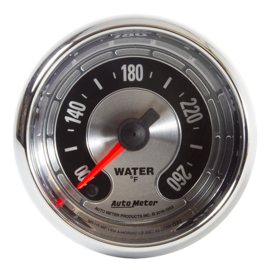 AutoMeter 2-1/16 in. WATER TEMPERATURE 100-260 Fahrenheit AMERICAN MUSCLE 1255