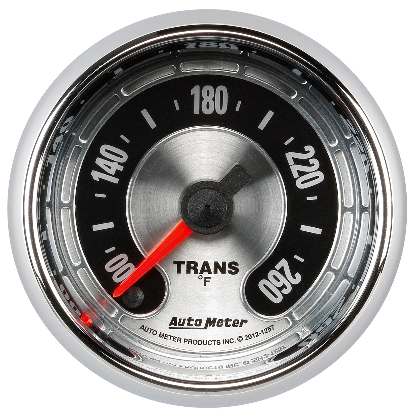 AutoMeter 2-1/16 in. TRANSMISSION TEMPERATURE 100-260 Fahrenheit AMERICAN MUSCLE 1257