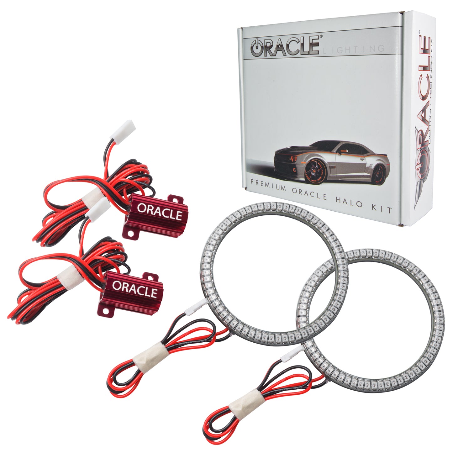 Oracle Lighting 1261-001 - GMC Sierra 2014-2015 ORACLE LED Waterproof Fog Halo Kit