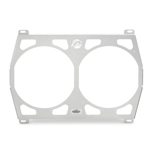 Proform 123 Series Fan Bracket; Dual Fan; Uses 12" Fans; GM & Ford; Fits 26" Cores 1262B00