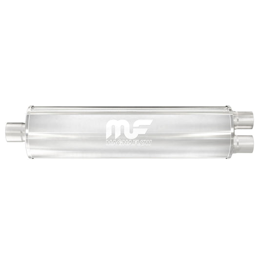MagnaFlow 7in. Round Straight-Through Performance Exhaust Muffler 12761 MAGNAFLOW-12761