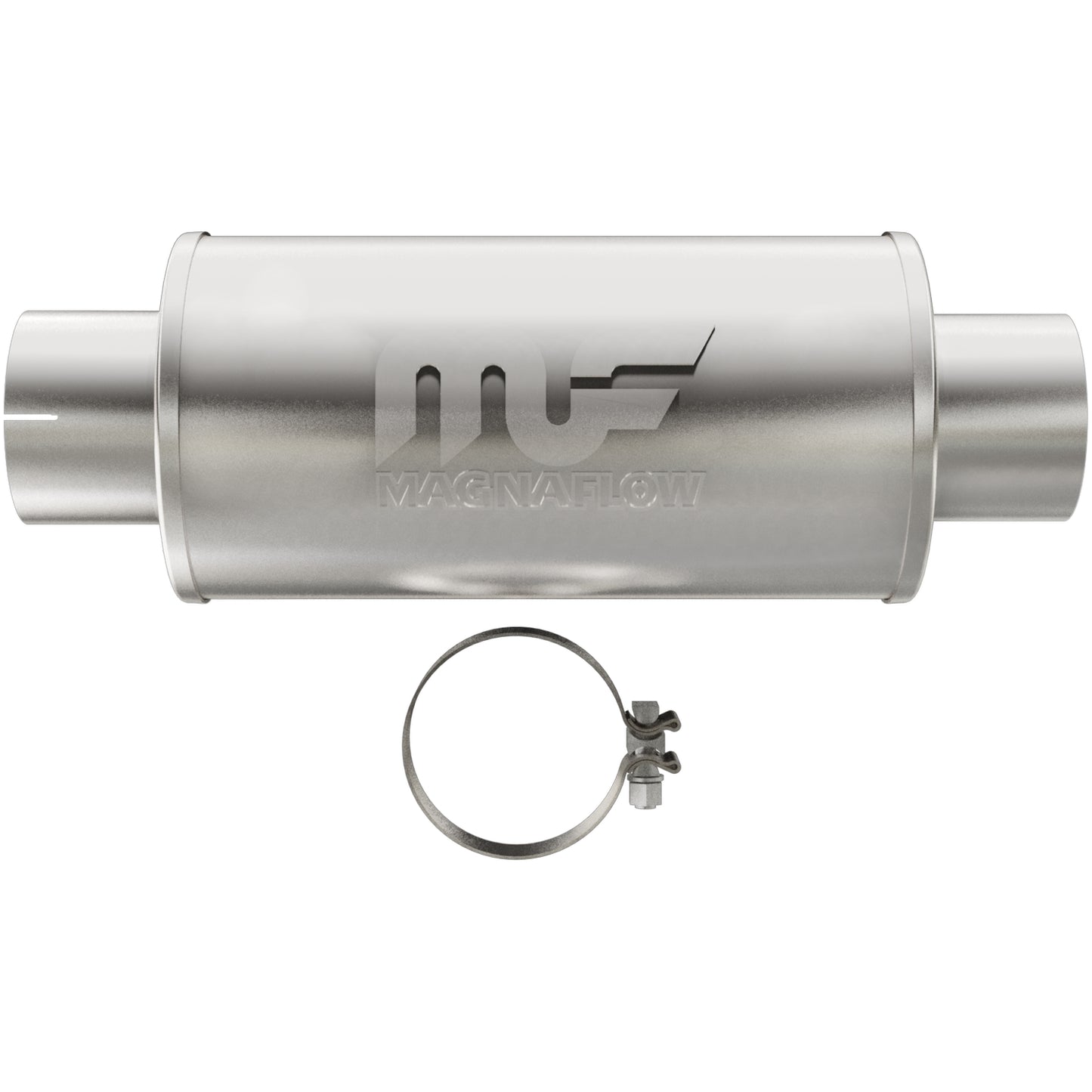MagnaFlow 7 X 7in. Round Straight-Through Performance Exhaust Muffler 12775 MAGNAFLOW-12775