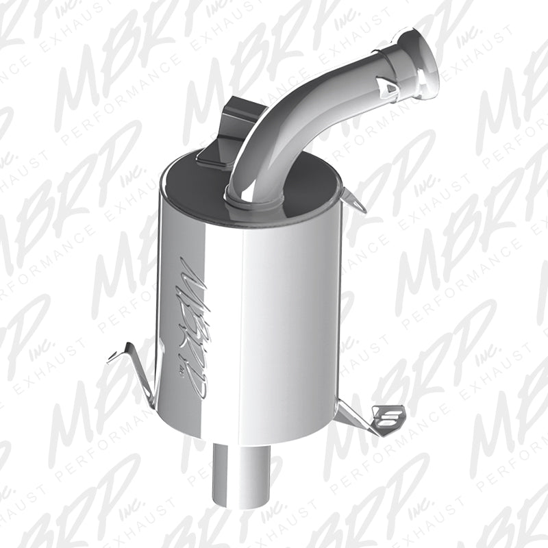 MBRP Exhaust MBRP Powersports Snowmobile Trail Muffler 127T209