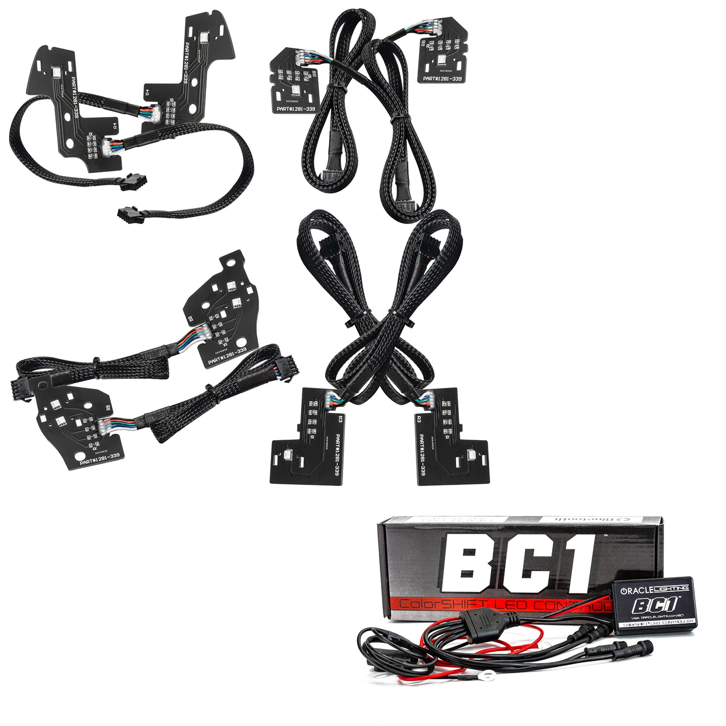 Oracle Lighting 1281-335 - 2019-2020 Dodge Ram ORACLE RGBW Headlight DRL Upgrade Kit