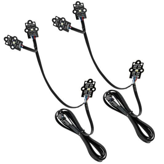 Oracle Lighting 2019-2020 GMC Sierra ORACLE ColorSHIFT RGB+W Headlight DRL Upgrade