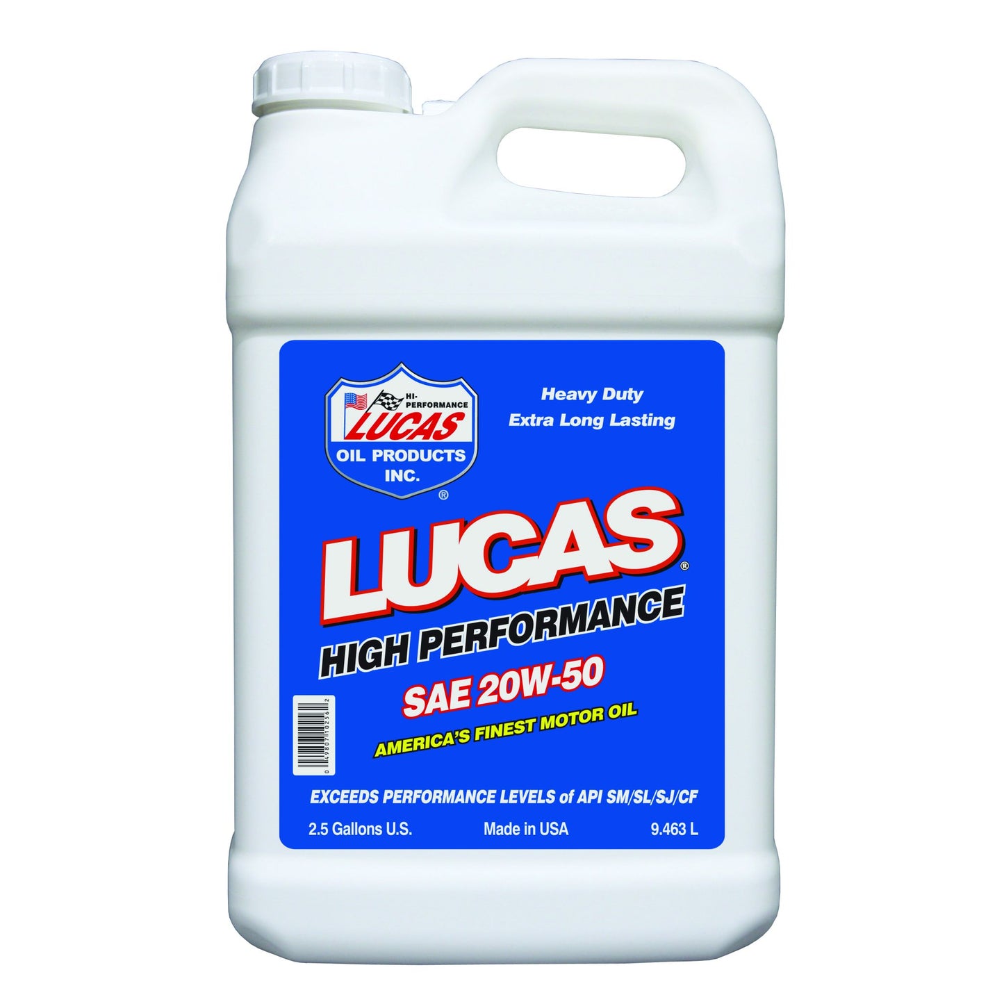 Lucas Oil Products SAE 20W-50 Plus Racing Oil 10256