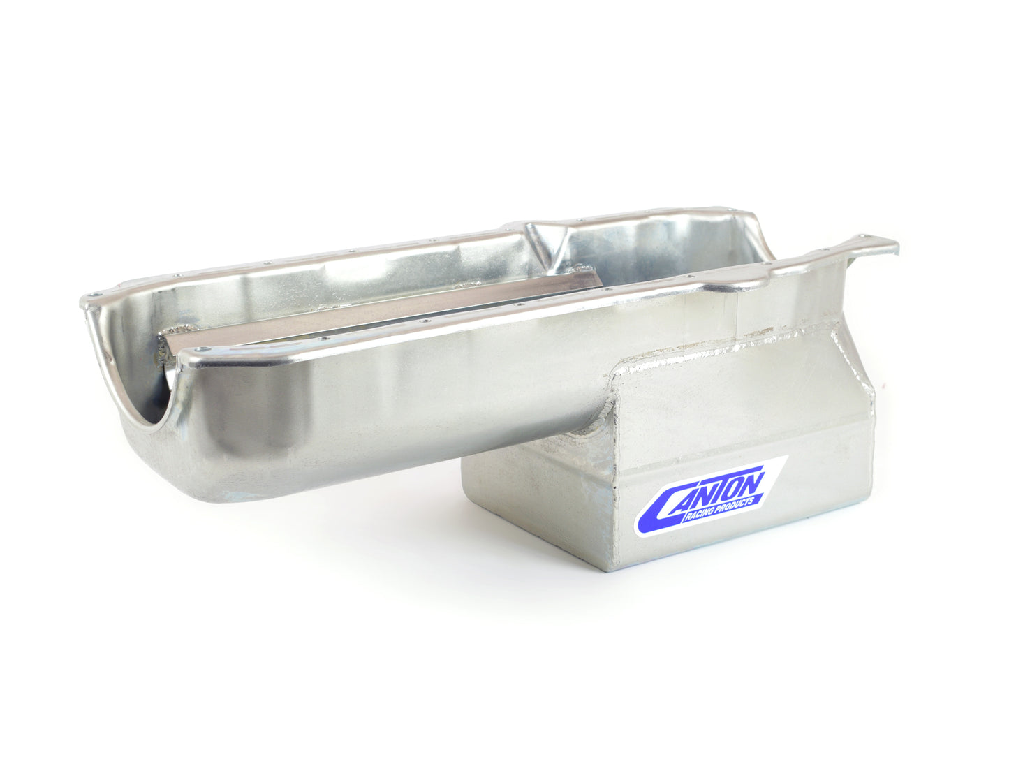 Canton 13-080M Oil Pan Small Block Chevy 80-85 Drag Race W/ Right Hand Dipstick