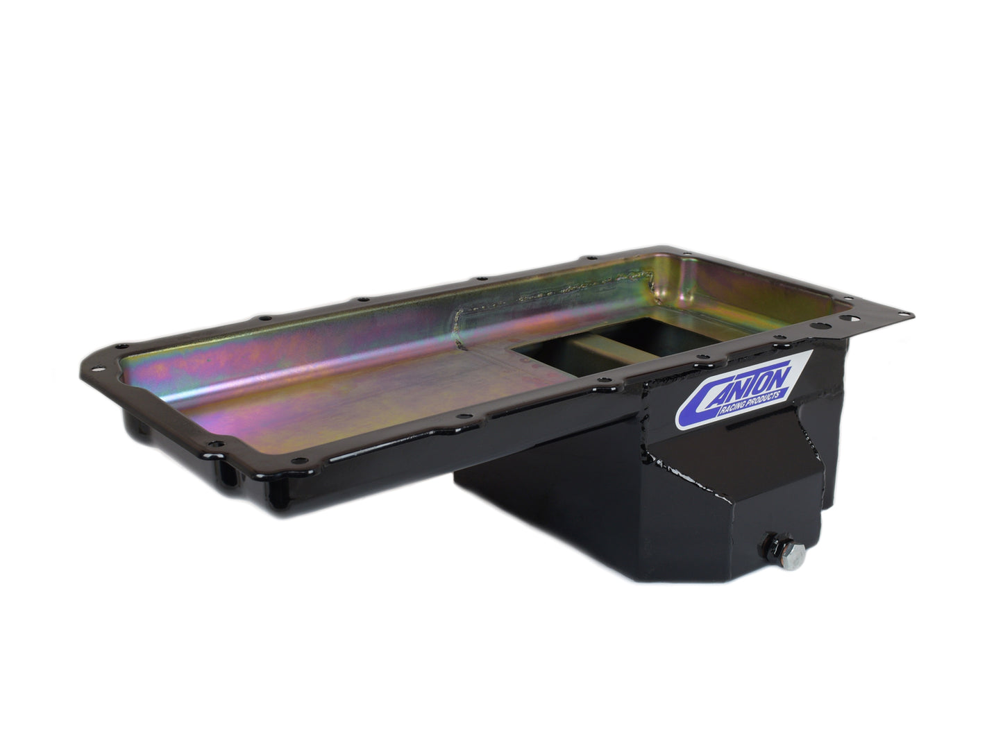 Canton 13-274BLK Oil Pan LS1 LS6 Engine Swap Drag Race Pan Steel