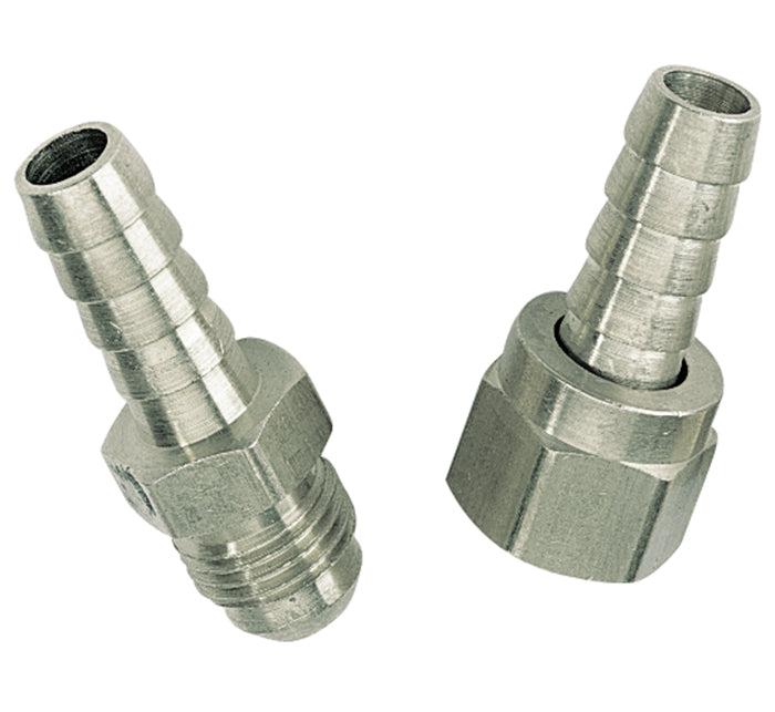 Derale 9/16"-18 37 Degree JIC Cooling Line Radiator Adaptor Fitting Kit 13030