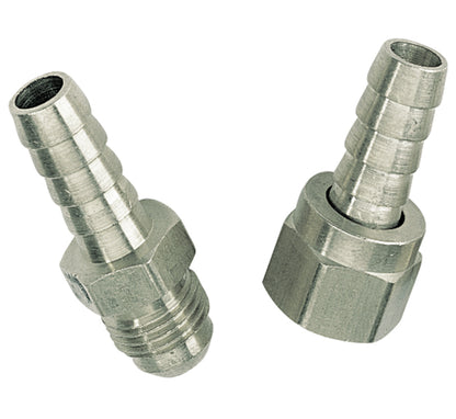 Derale 9/16"-18 37 Degree JIC Cooling Line Radiator Adaptor Fitting Kit 13030